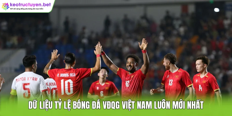 Dữ liệu tỷ lệ bóng đá VĐQG Việt Nam luôn mới nhất